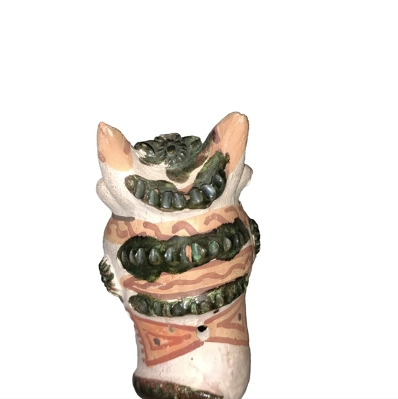 Peru TORITO DE PUCARA Bull.  Handmade Peruvian Folk Art Terracotta Figurine - Picture 7 of 7